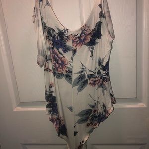 Floral body suit
